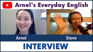 Arnel's Everyday English Interview | Speak English Fluently with Steve Hatherly screenshot 4