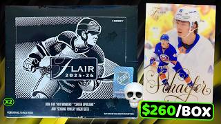 This Is Unjustifiable - 2025-26 Upper Deck Flair Hockey Hobby Box Break X2 - Fleer