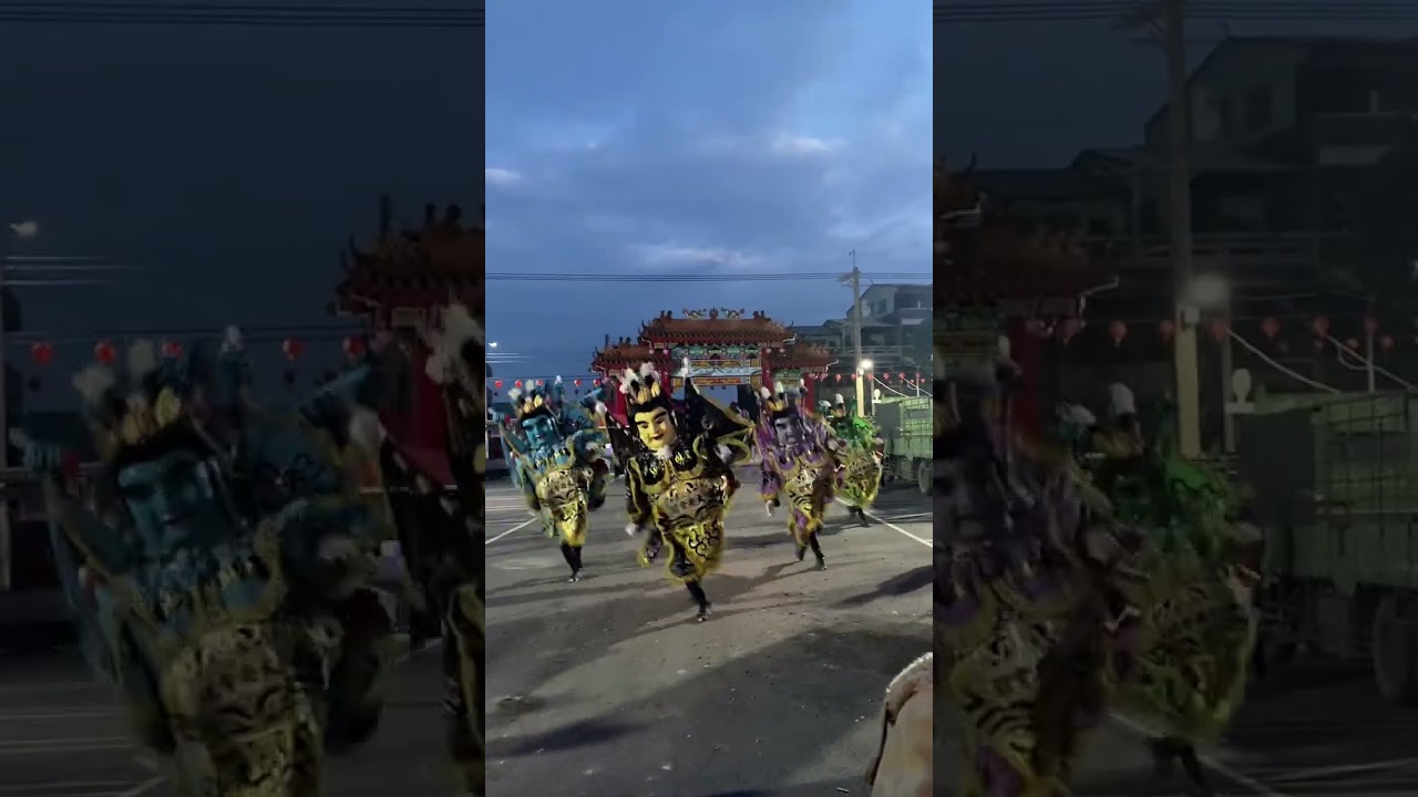 乙巳年（2026/01/17）嘉義鹿草碧潭龍湖宮上午前往朴子小康榔福安宮、關仔嶺大仙寺下午村莊遶境1