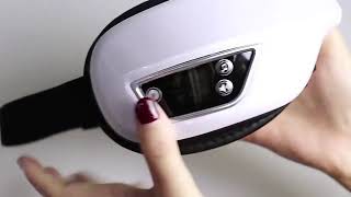 6D Smart Vibration Eye Massager Airbag Compress Eye Care Instrument Bluetooth Music Eye Massage