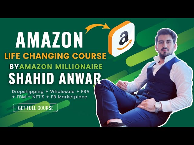 Shahid Anwar's Courses on  FBA, Facebook Marketplace, and