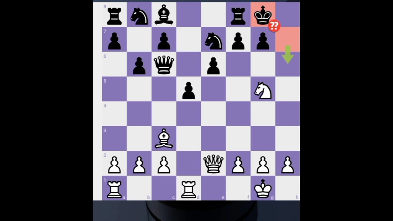When the brilliant move seals the deal ♟🔥 