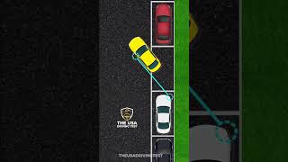 Parallel Parking Made EASY in 4 Steps (Pass Your Driving Test!) ✅#driving  #parking #drivinglessons