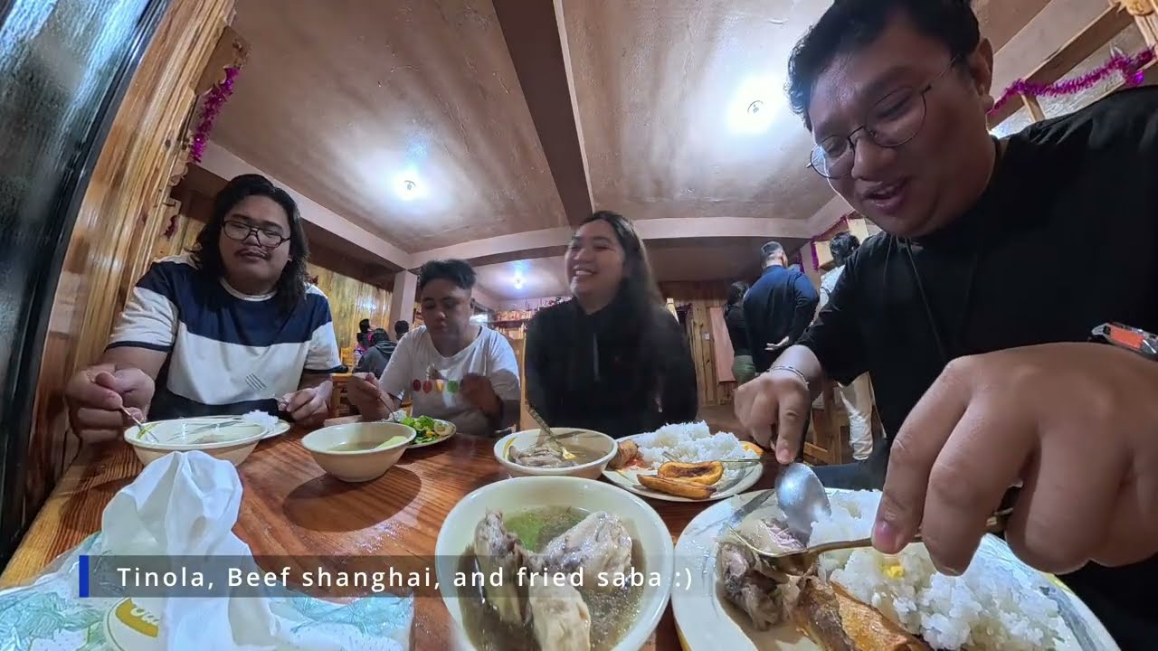 Mt. Pulag Series, Part 2 - Checking In at Kabayan, Benguet + Lunch, Dinner & Rooftop Shots 