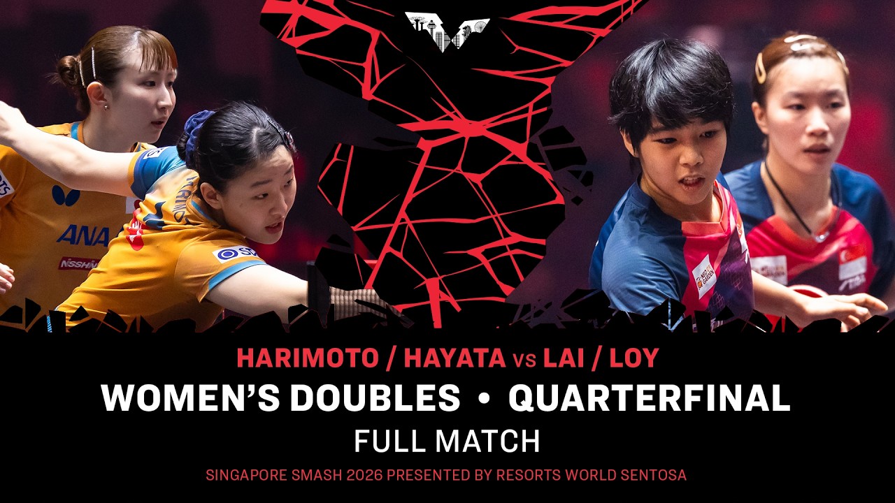 FULL MATCH | Harimoto/Hayata vs Lai/Loy | WD QF | #WTTSingapore2026
