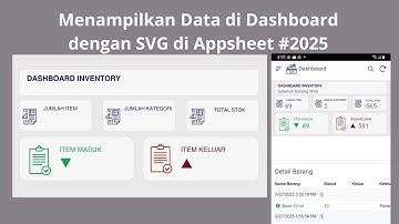 Menampilkan Data di Dashboard dengan SVG untuk Appsheet #Appsheet2025