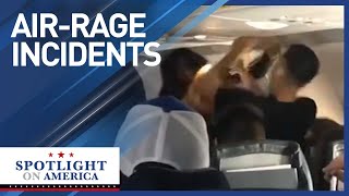 As air-rage incidents skyrocket, some unruly passengers are back in the air... here's why