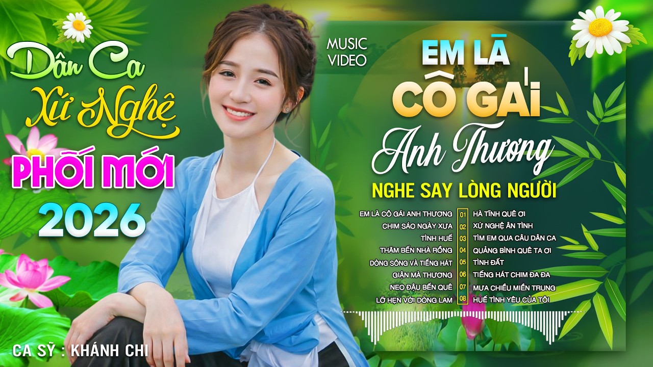 EM LÀ CÔ GÁI ANH THƯƠNG🎵Dân Ca Ngọt Ngào 365 - LK Nhạc Sống Dân Ca Xứ Nghệ Hay SAY LÒNG NGƯỜI