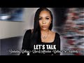 LET'S TALK | LAW OF ATTRACTION + CUTTING OFF NEGATIVITY + GOING TO GRADUATE SCHOOL + GOALS FOR 2022