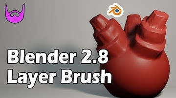How to use the Layer Brush [Blender 2.8]