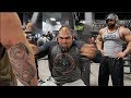 Guy Cisternino Tony Sentmanat and Kris Gethin - CHEST Training at DESTINATION Dallas