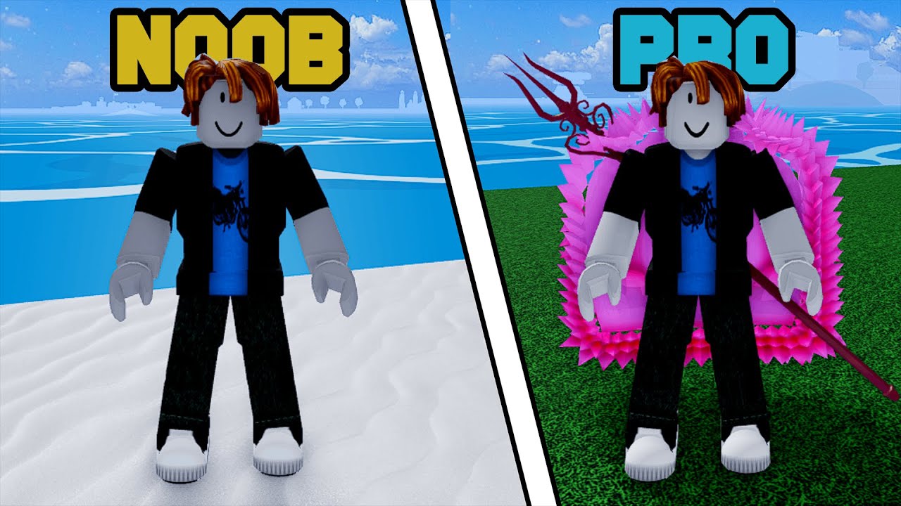 Going from LEVEL 0 - 2450 in Blox Fruits.. (Part 1)