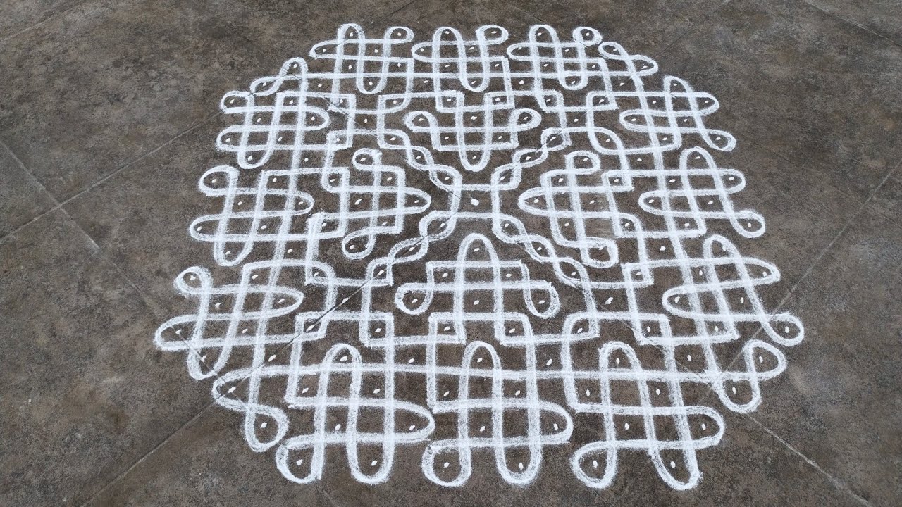 Beautiful & traditional rangoli 🌺 kolam designs 🌺 easykolam 🌺 specialmuggulu 🌺Trendingkolamdesigns 🌺