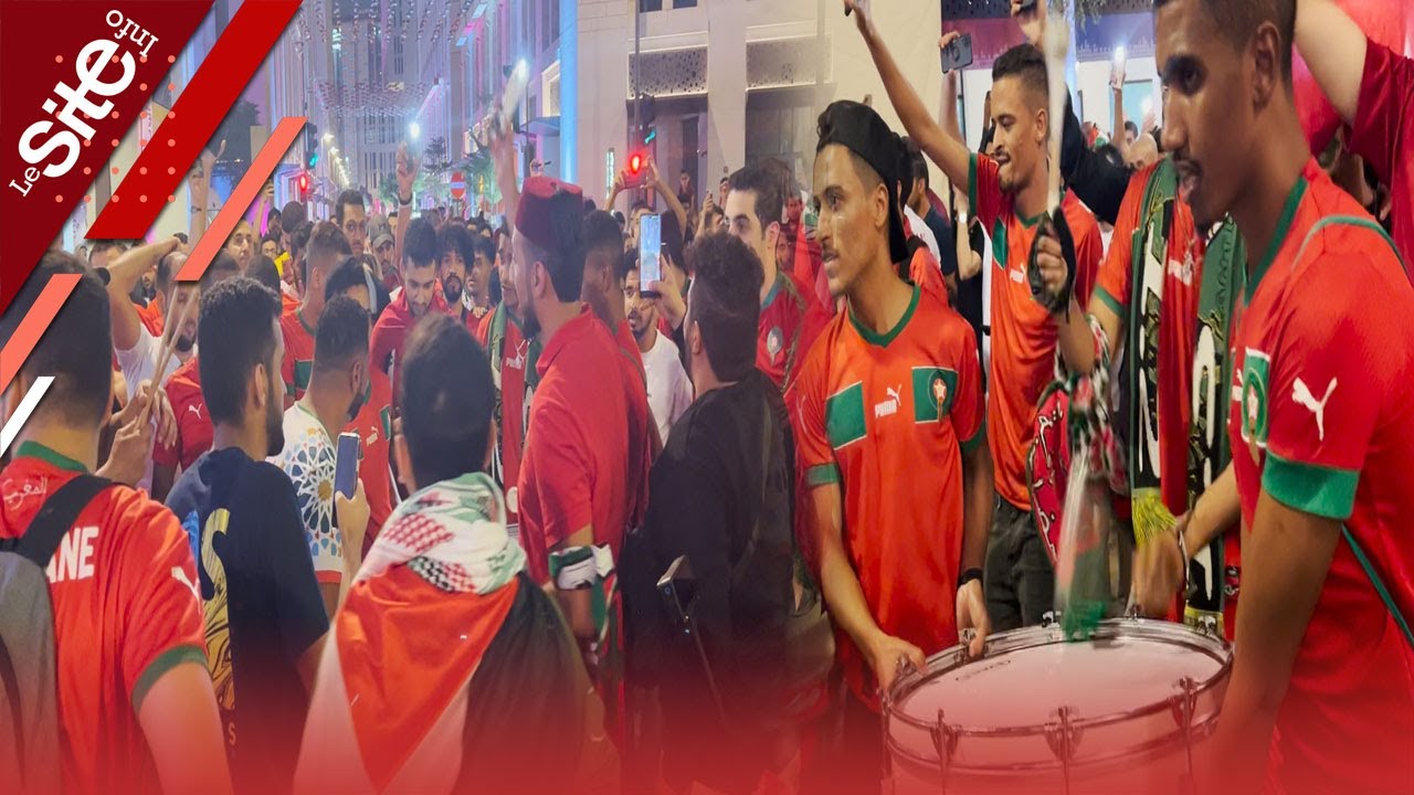 التبوريشة.. الجمهور المغربي يصنع الفرجة بقطر وزوار المونديال مندهشون