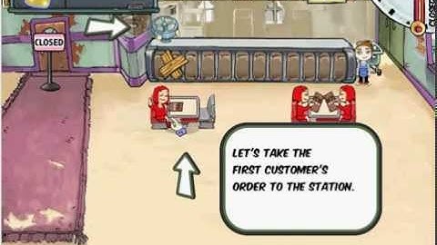 Diner Dash Level 1-1