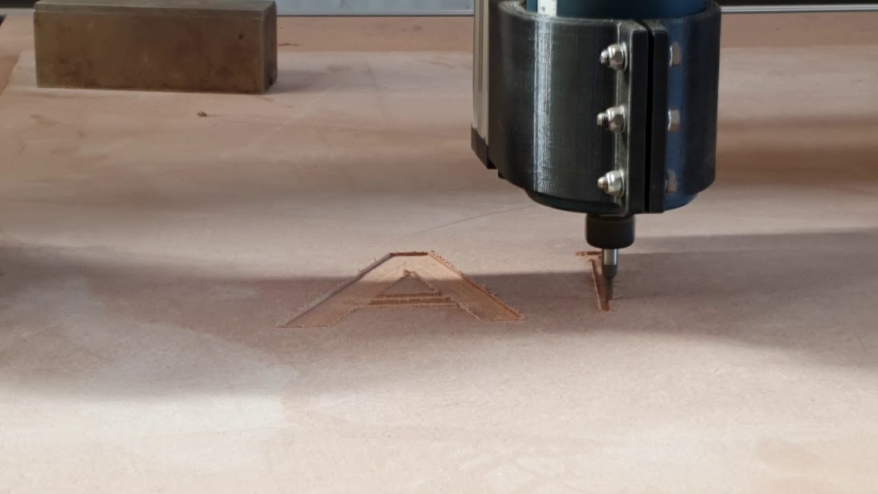 AT CNC ROUTERS 500MM per/min - YouTube