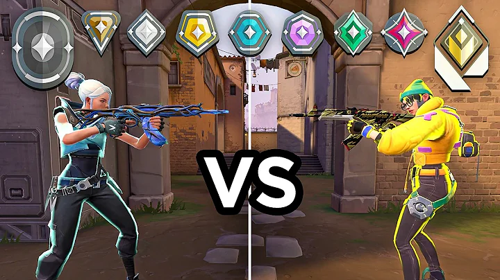 1v1 vs EVERY RANK in Valorant (Iron to Radiant)