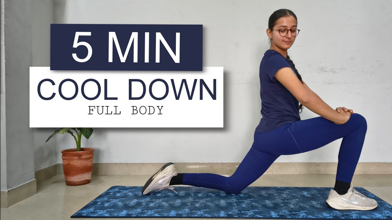 5 MIN FULL BODY COOL DOWN STRETCHES (Recovery & Flexibility) - YouTube
