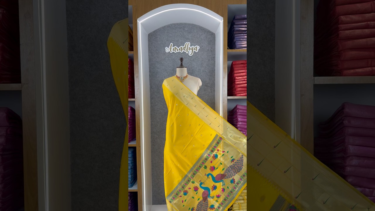 Soft Silk Paithani Dupatta for Wedding & Festive Wear