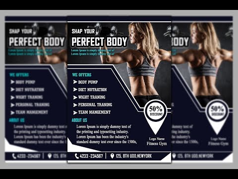 Fitness Flyer Design