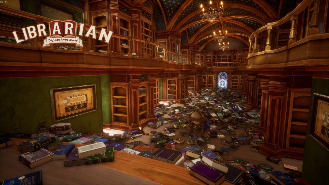 ⁣Sorting A Magical Library ~ Librarian Tidy Up the Arcane Library!