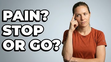 When Should I Stop Running Because Of Pain?