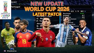 🔥 PES 2026 PS2 NEW UPDATE | WORLD CUP 2026 PATCH | NEW FACES, CALLNAMES & GRAPHICS | ISO | Jrplay