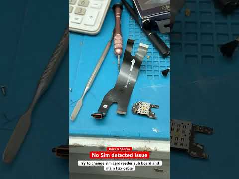 Huawei P30 pro No sim card detected fix #repair
