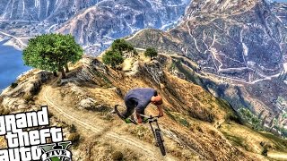 Downhill Mountain Bike Track - GTA 5 PC MOD