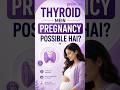 Thyroid Mein Pregnancy Possible Hai? Can You Get Pregnant With Thyroid? | Thyroid & Fertility Hindi
