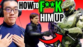 THEORIST MATPAT LOOKING LIKE A SCARY AND DEADLY KILLER.. Game Theory: Halo Armor's FATAL Flaw! 🆁🅴🅰🅲🆃