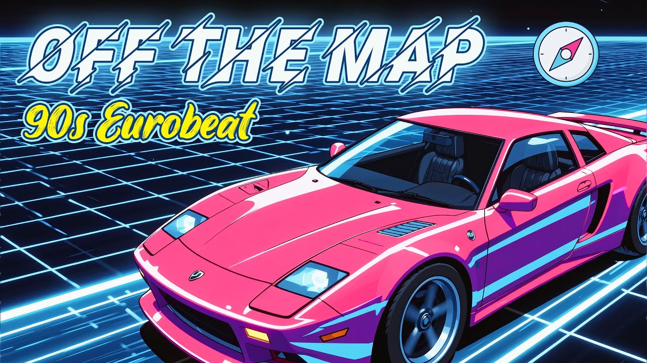Off The Map | 90s Eurobeat Racing Music - Night Drive Energy - YouTube