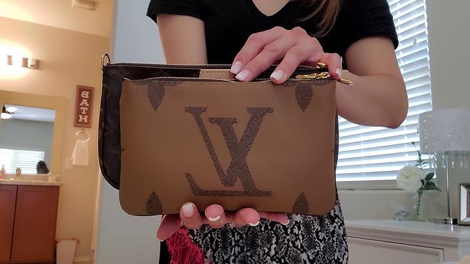 Louis Vuitton LV Lined Zip Pochette