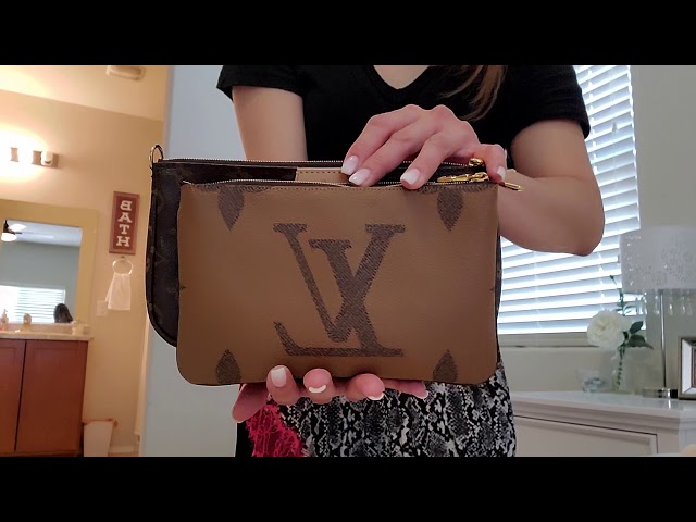 Louis Vuitton Double Zip Pochette Reverse Monogram Unboxing