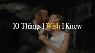 10 Things I Wish I Knew As A Beginner Filmmaker - Wedding Videography Tips