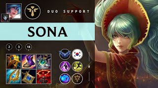 Sona Support vs Bard - KR Diamond Patch 25.24