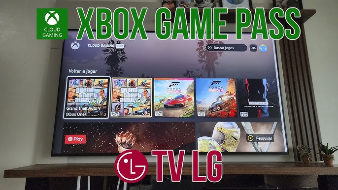 Como acessar o Xbox Cloud Gaming em TVs LG