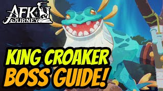 Updated King Croaker Boss Guide for New Season! AFK Journey Dream Realm #afkjourney