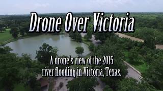 Drone over victoria, texas -