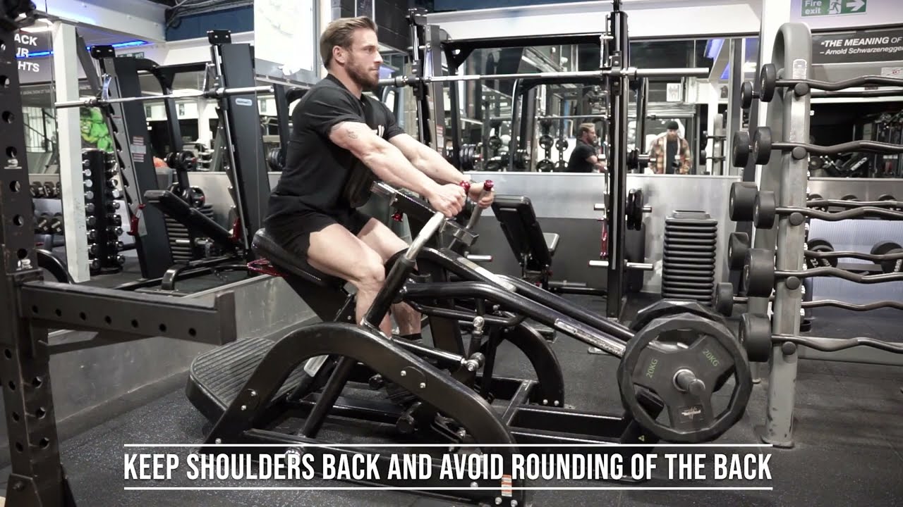 Star Trac Leverage Row *Refurbished* Gym Equipment Fitness