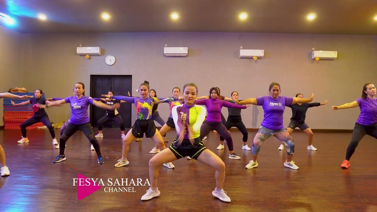 GERAKAN ANCUR | AEROBIC TERBARU FESYA SAHARA