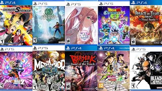Los 22 MEJORES Juegos De Anime Para Playstation 4 y 5 | Juegos de anime para ps4 y ps5
