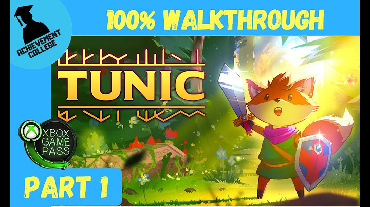 Tunic 100% Achievement Guide Part 1