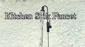 Tiny Modern Faucet Sink with paper clip for dollhouse #diy #art #doll 