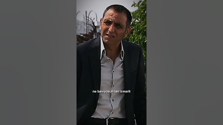 Ne bakıyosun lan izmarit