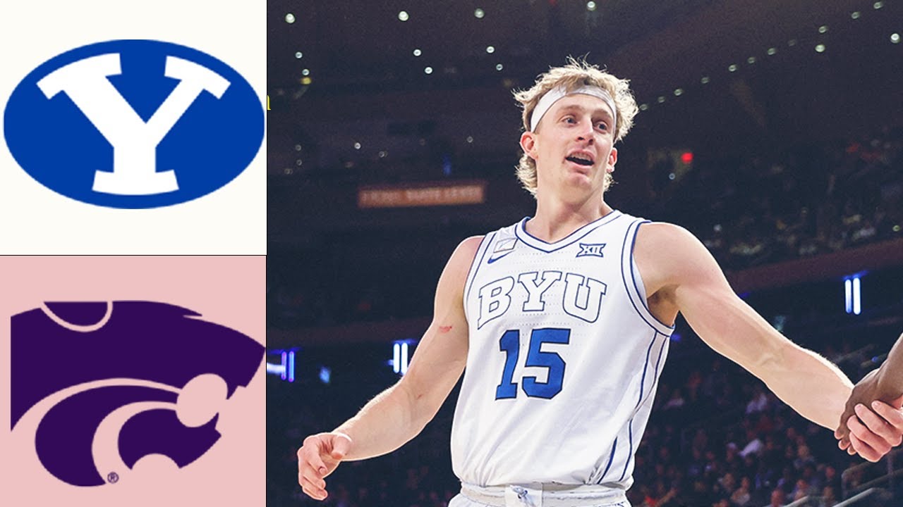 Обзор матча BYU против Kansas State | 3 января 2025 г. | Мужской студенческий баскетбол