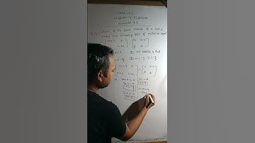 Class 12 chapter 3 Matrices exercise 3.1 question 9#trending #viralvideo #maths #education