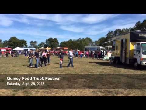 Quincy loves food trucks