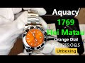 Aquacy 1769 Hei Matau 300M Orange Dive Watch with Miyota 9015: unboxing and review -  Ref.1769.O.B.S