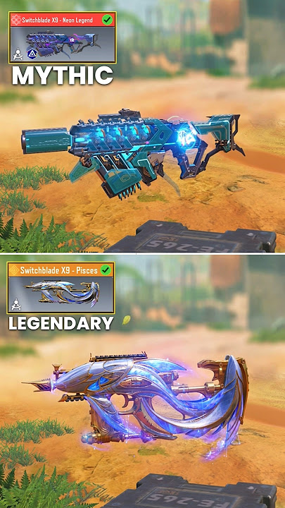 Mythic vs Legendary Switchblade X9 in CODM